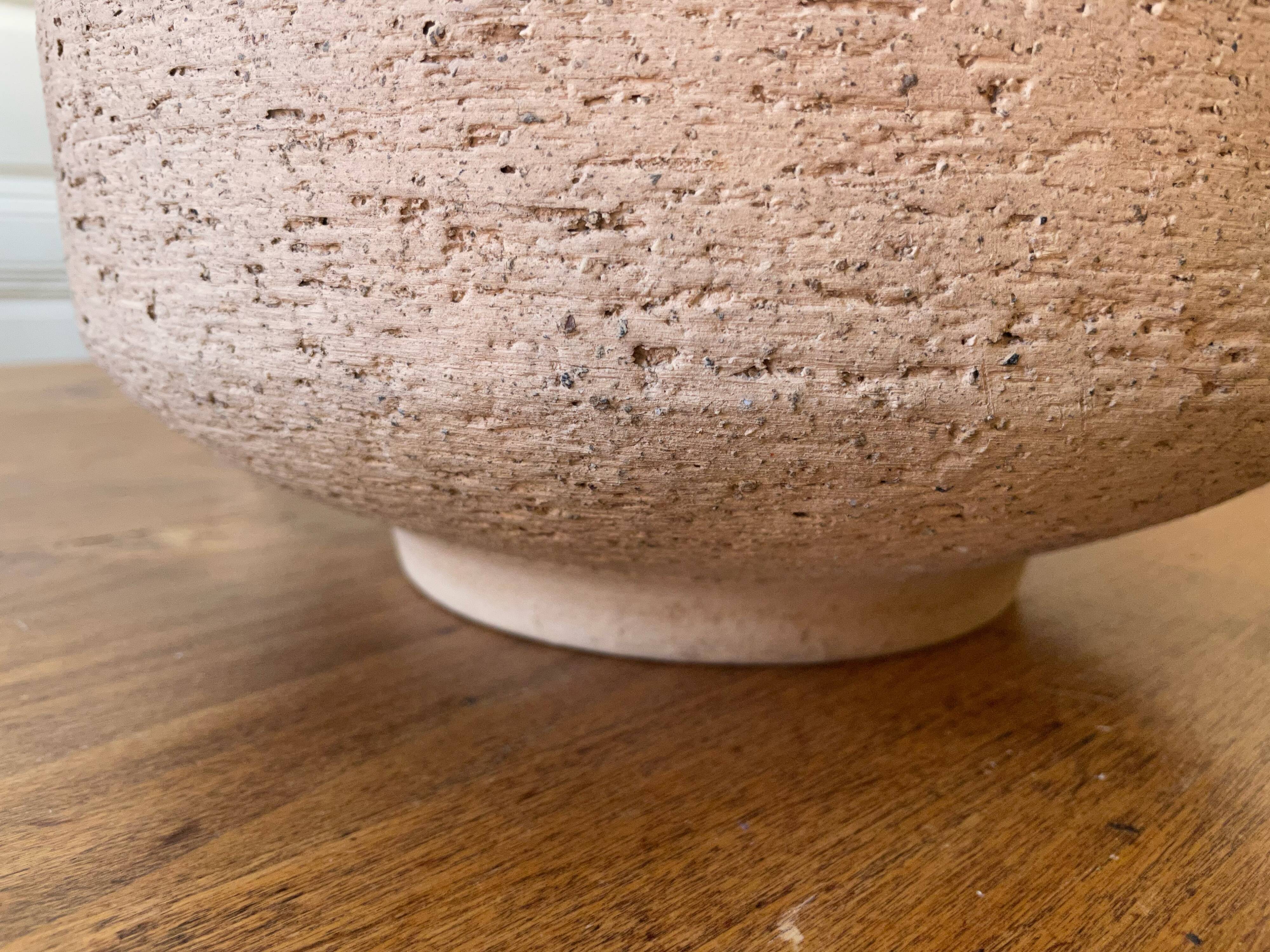 Pot cover, terracotta planter - beige