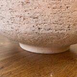 Cache pot, jardinière en terre cuite - beige