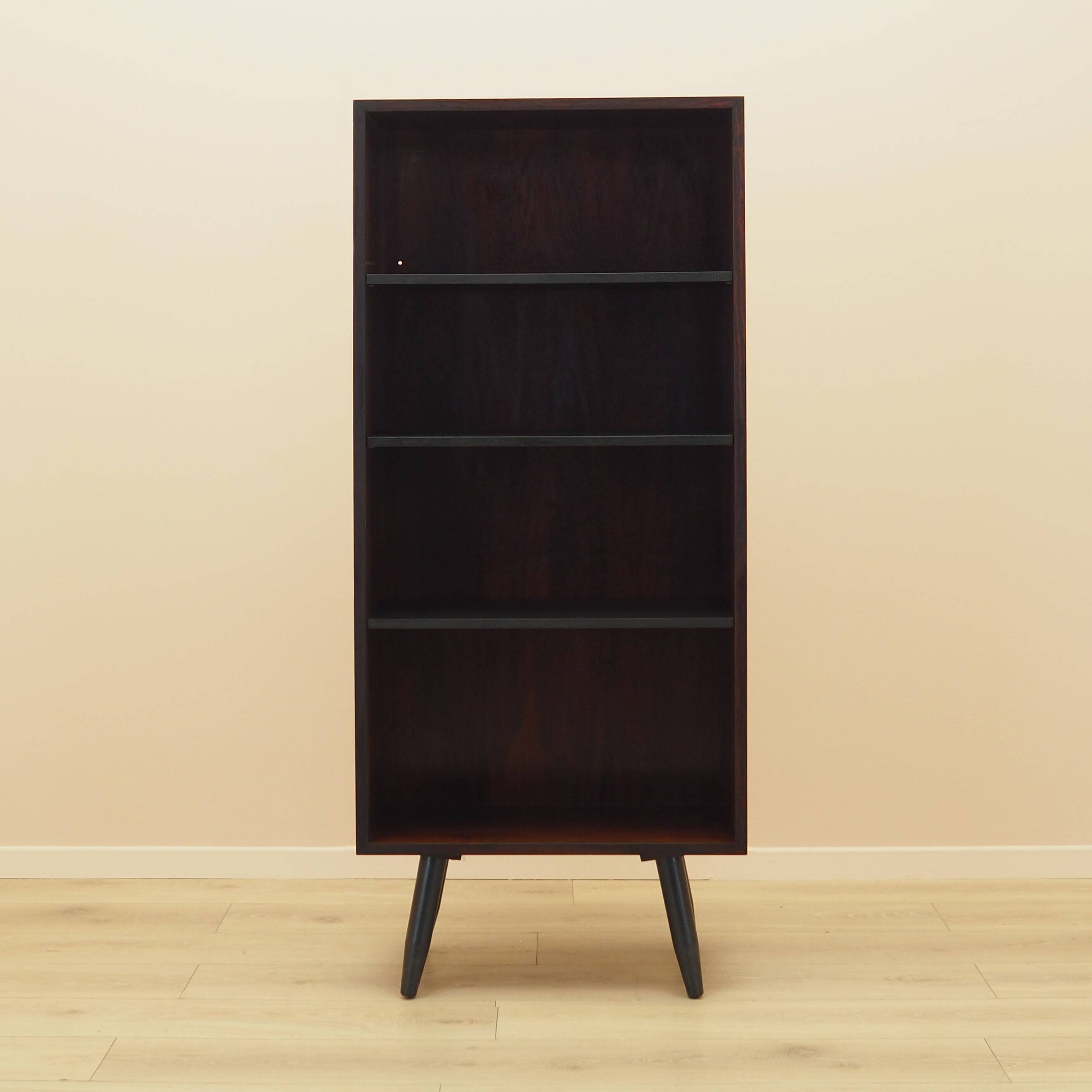 Mahogany bookcase, Danish design, 1970s, manufactured by Omann Jun