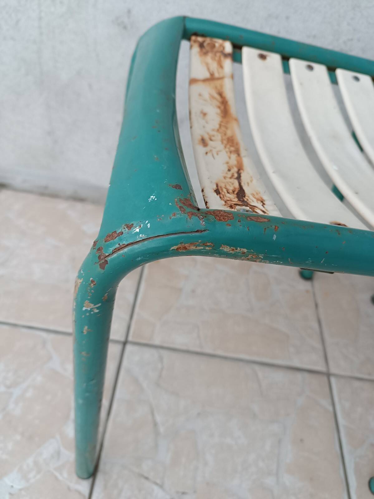 Pair of bistro Tolix chairs