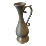 Small pewter soliflore vase