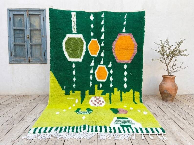 Handmade Moroccan rug 250cm x 150cm