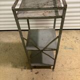 Metal serving unit