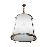 Brass and glass lantern