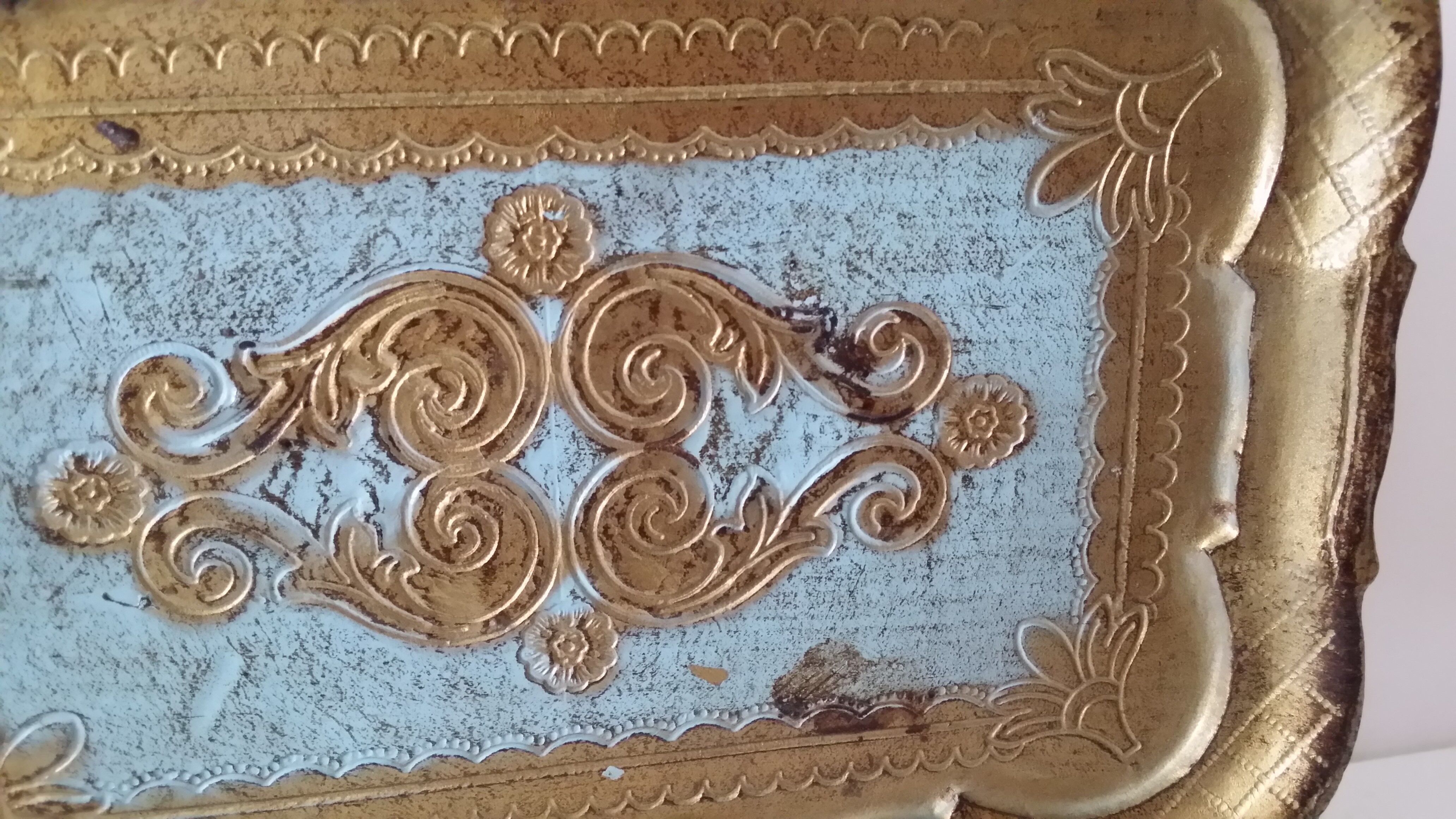 Tray florentine brand ofm 25 x 18