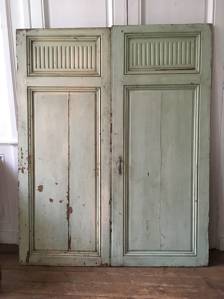 Pair of old doors