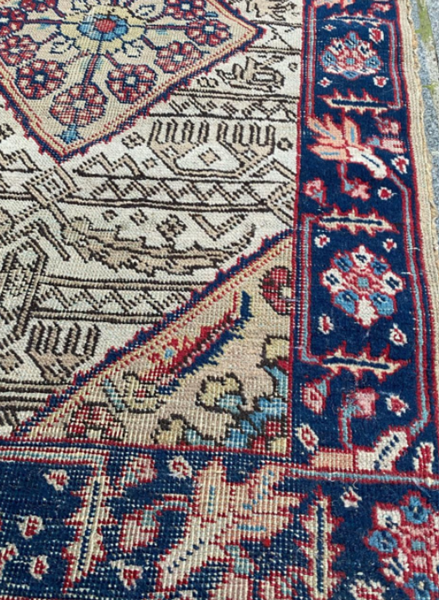 Tapis Tabriz antique 126x76cm