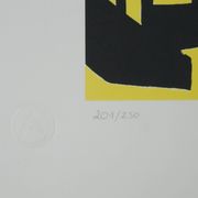Fernand leger : les constructeurs, lithographie signée