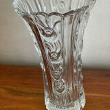 Moulded glass vase Italy