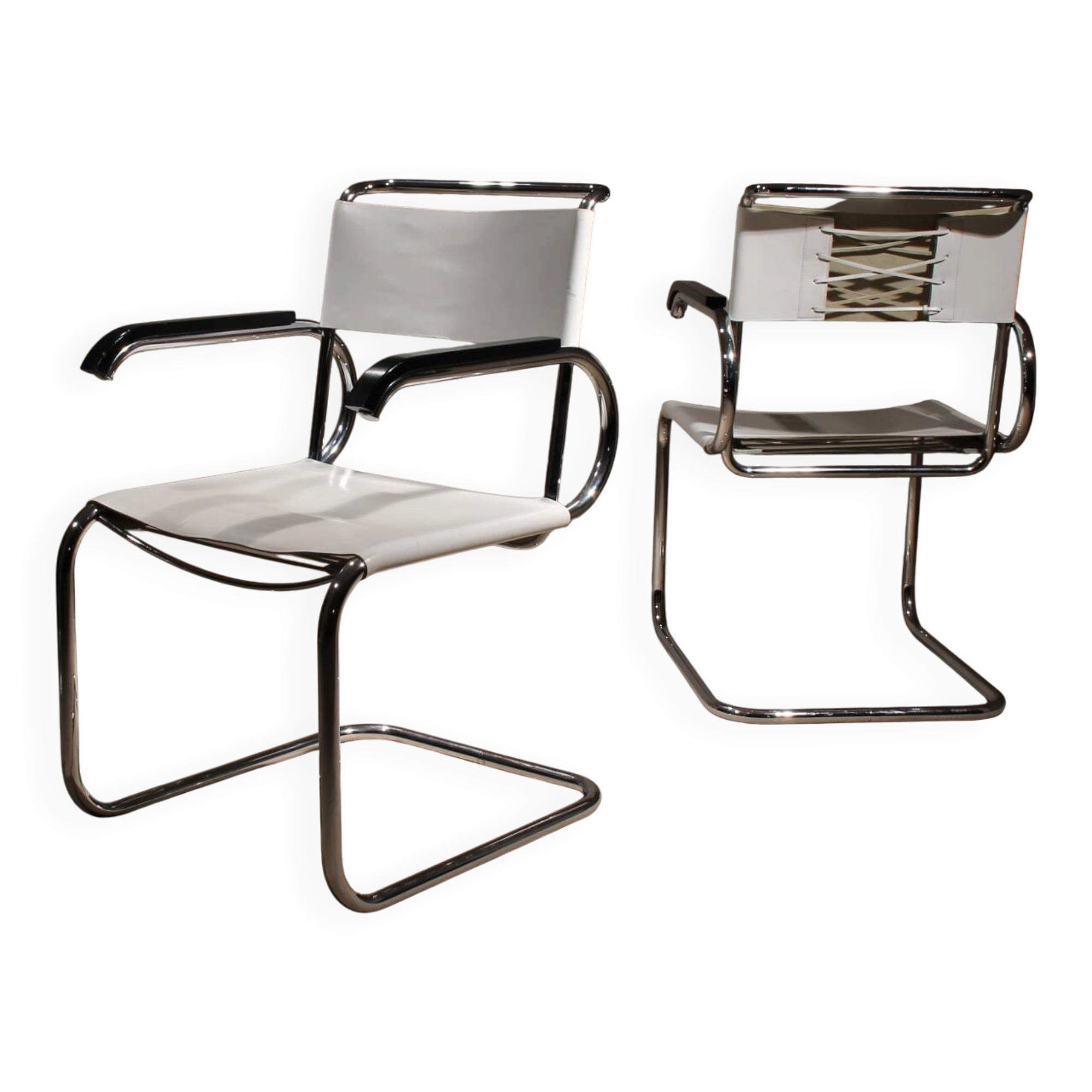 Pair of Cantilever Chairs ‚D40‘ by Marcel Breuer for Tecta | Germany 1928