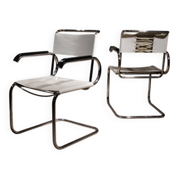 Pair of Cantilever Chairs ‚D40‘ by Marcel Breuer for Tecta | Germany 1928
