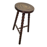Brutalist tripod stool