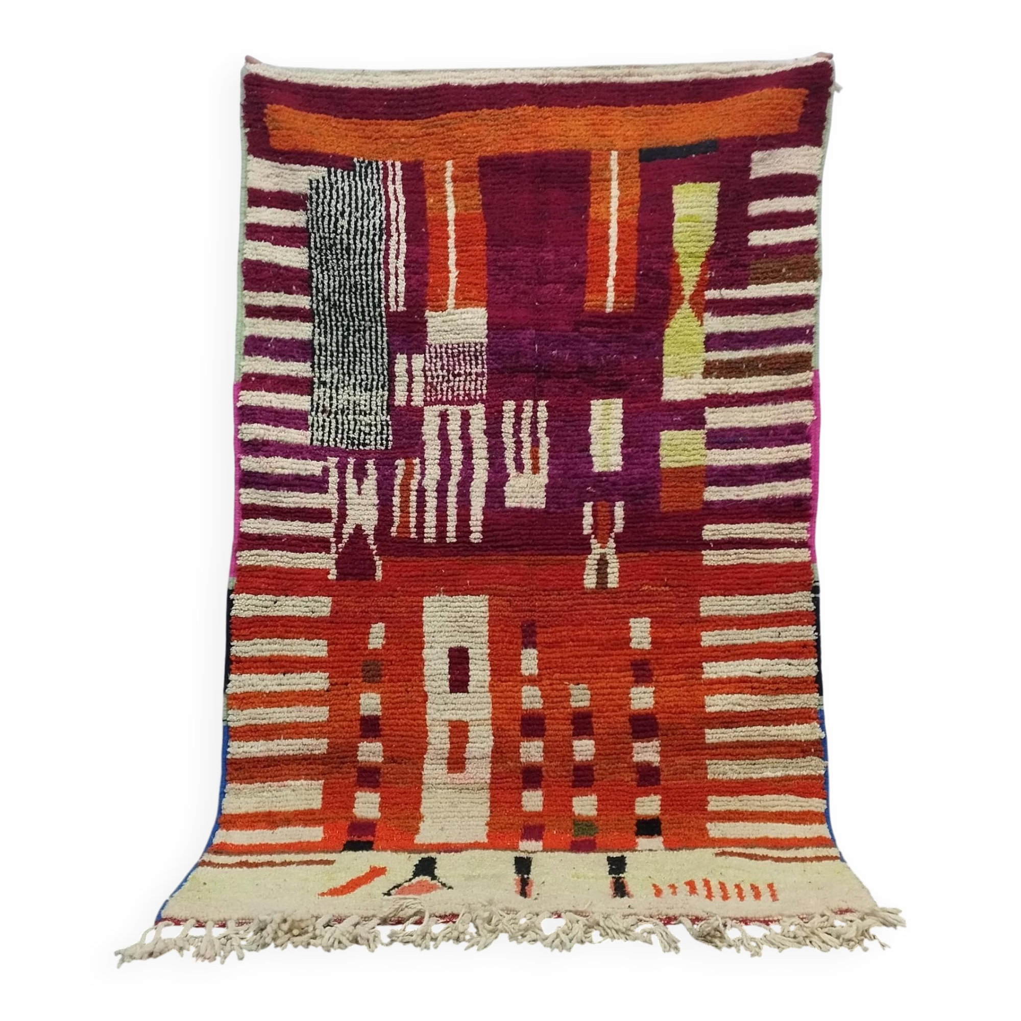 Tapis berbère authentique 3 x 2 m