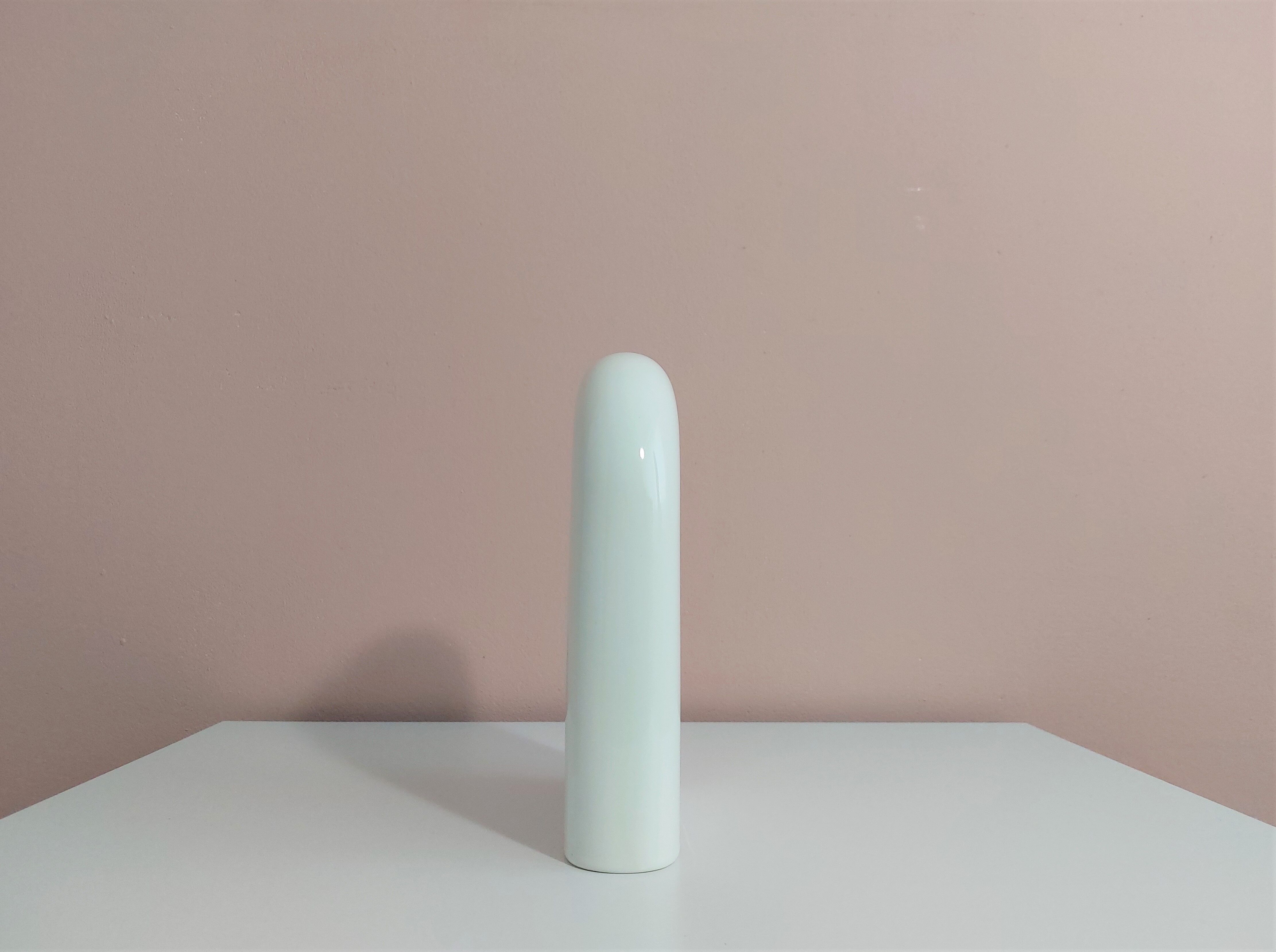 Postmodern Ceramic Vase by Pino Spagnolo for Sicart, 1980's