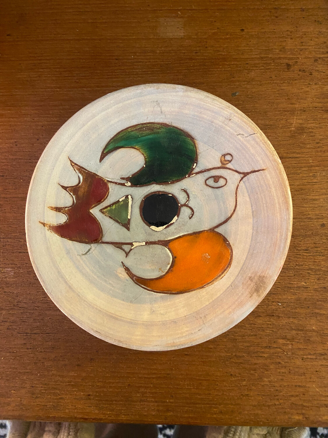 Plate, empty pocket Vallauris 60s