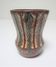 Vase accolay ceramic plant decoration signed