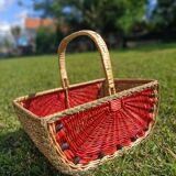 Retro Watermelon Basket