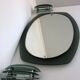 Veca mirror and 2 matching Veca wall lights made in Italy.