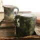 Two brutalist ceramics