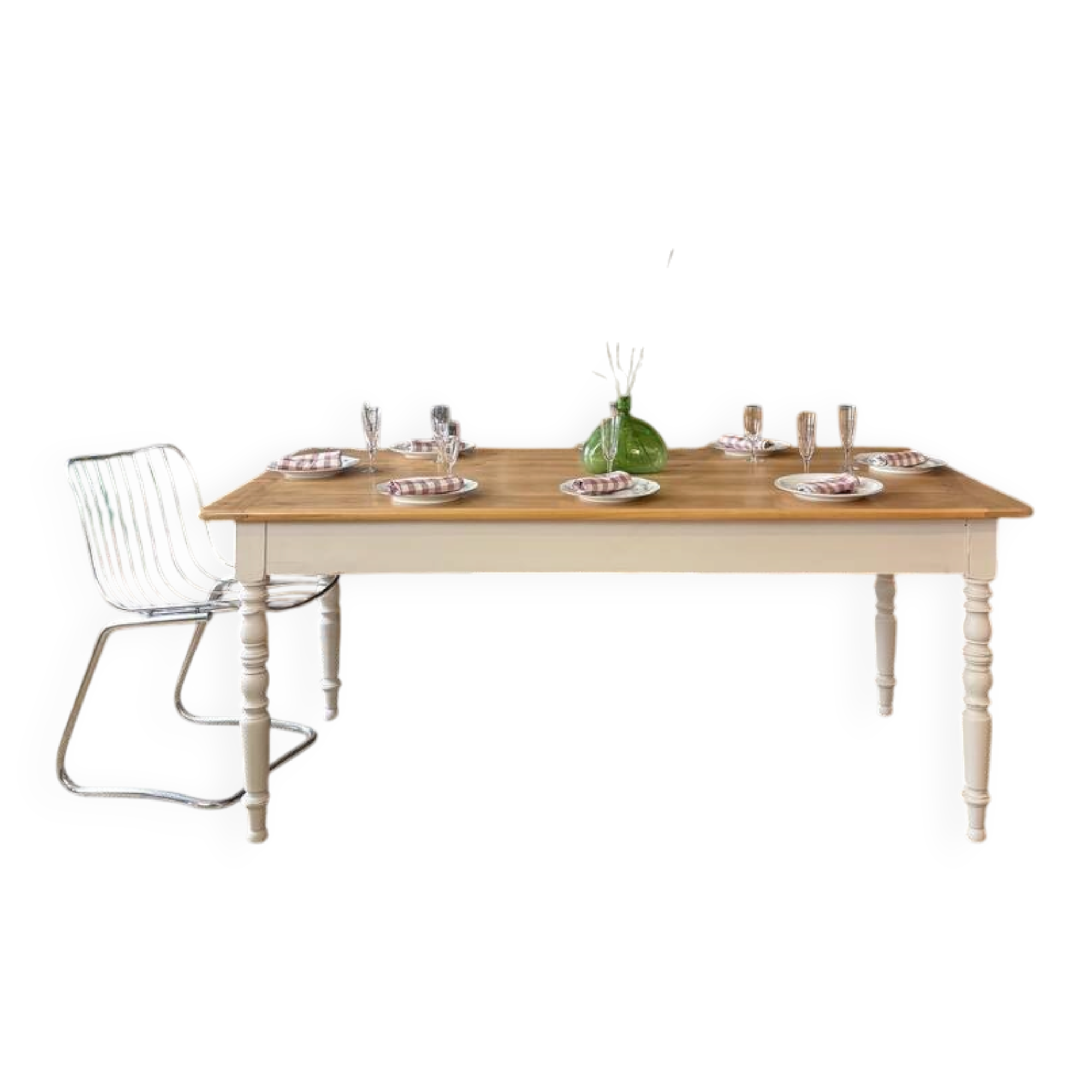 Pimprenelle farmhouse table
