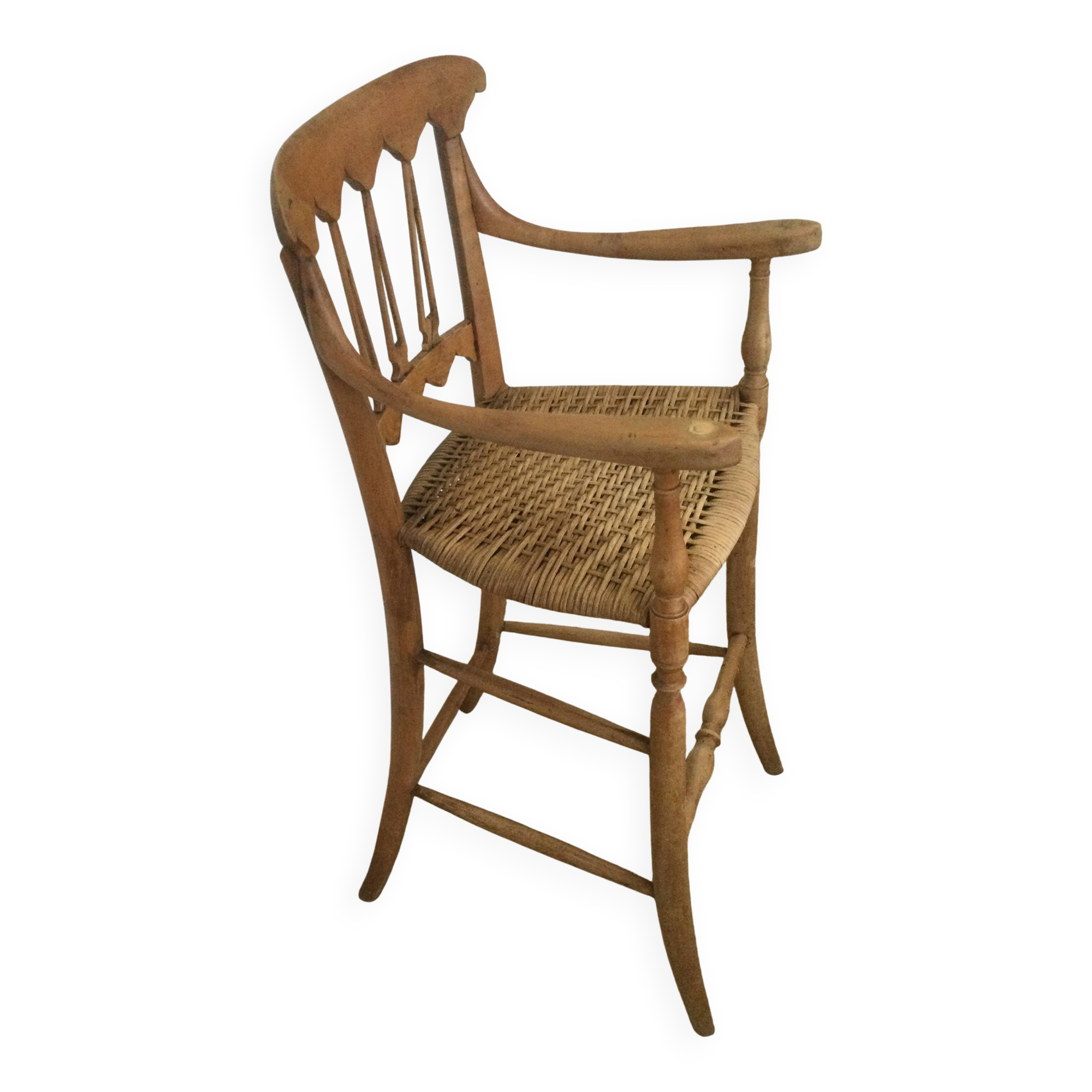 Antique high chair