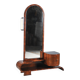 Czech Art Deco Dressing Mirror in Walnut, 1930s