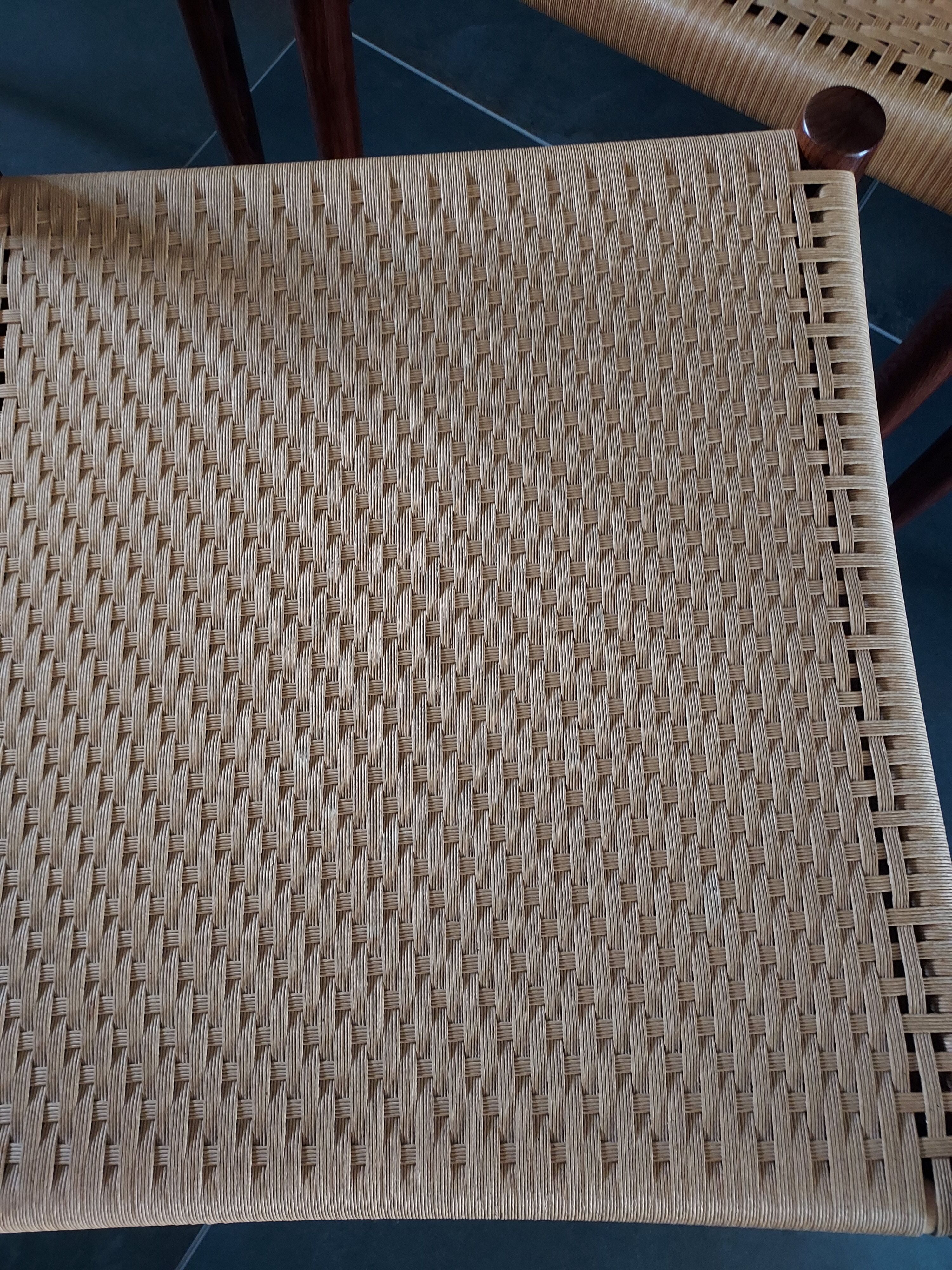 Danish rosewood chairs H.W Klein