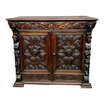 Renaissance style chest of drawers.
