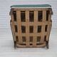 1950s, Danish armchair, original green/beige furniture wool, beech wood.