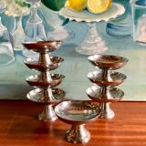 Coupes à glace en inox 1970
