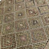 6x9 Yellow Brown Vintage Kilim Rug 199x264Cm