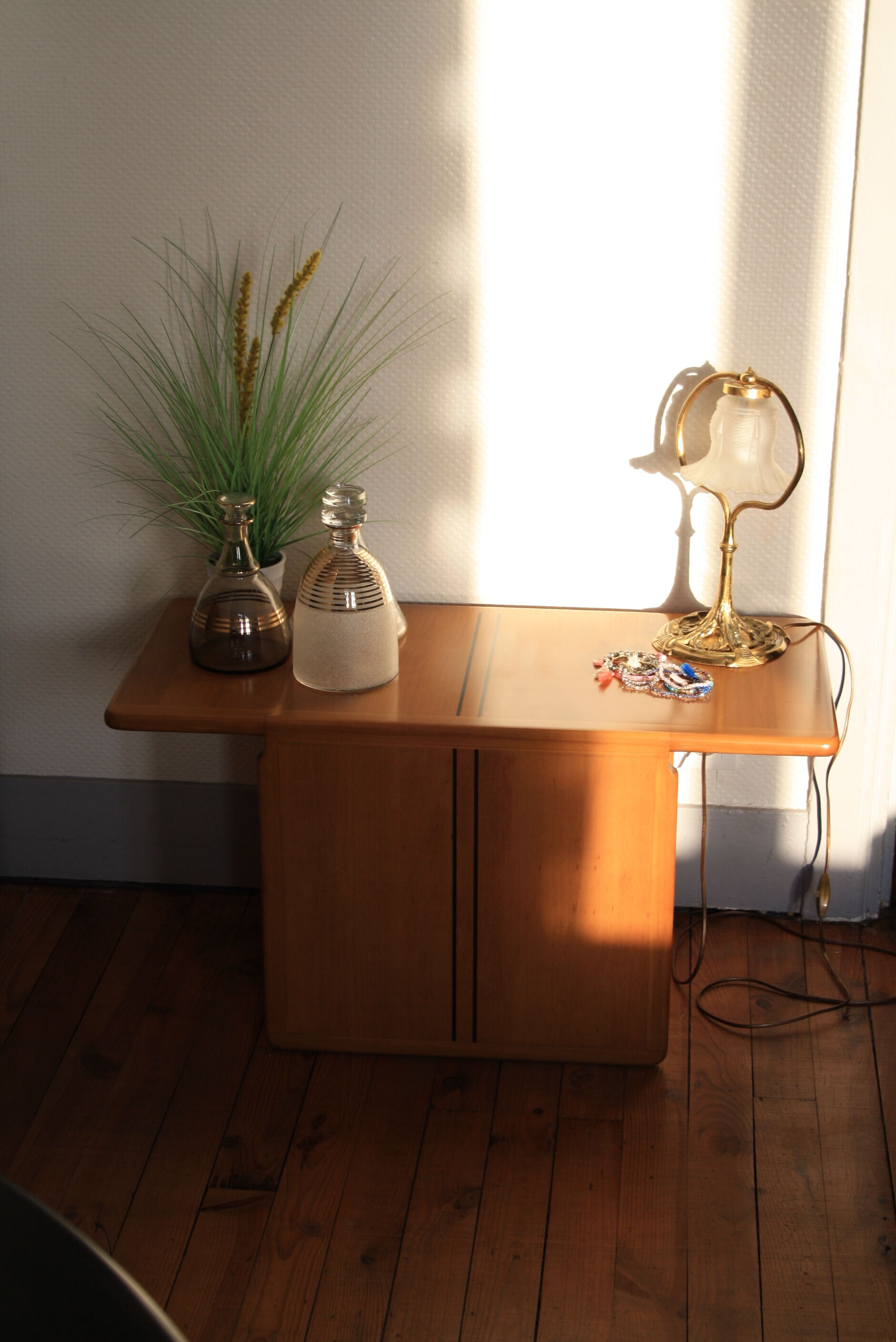 Decanters old set of 3