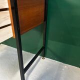 Modernist teak veneer desk