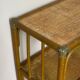 Rattan shelf