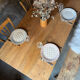 Old solid wood table