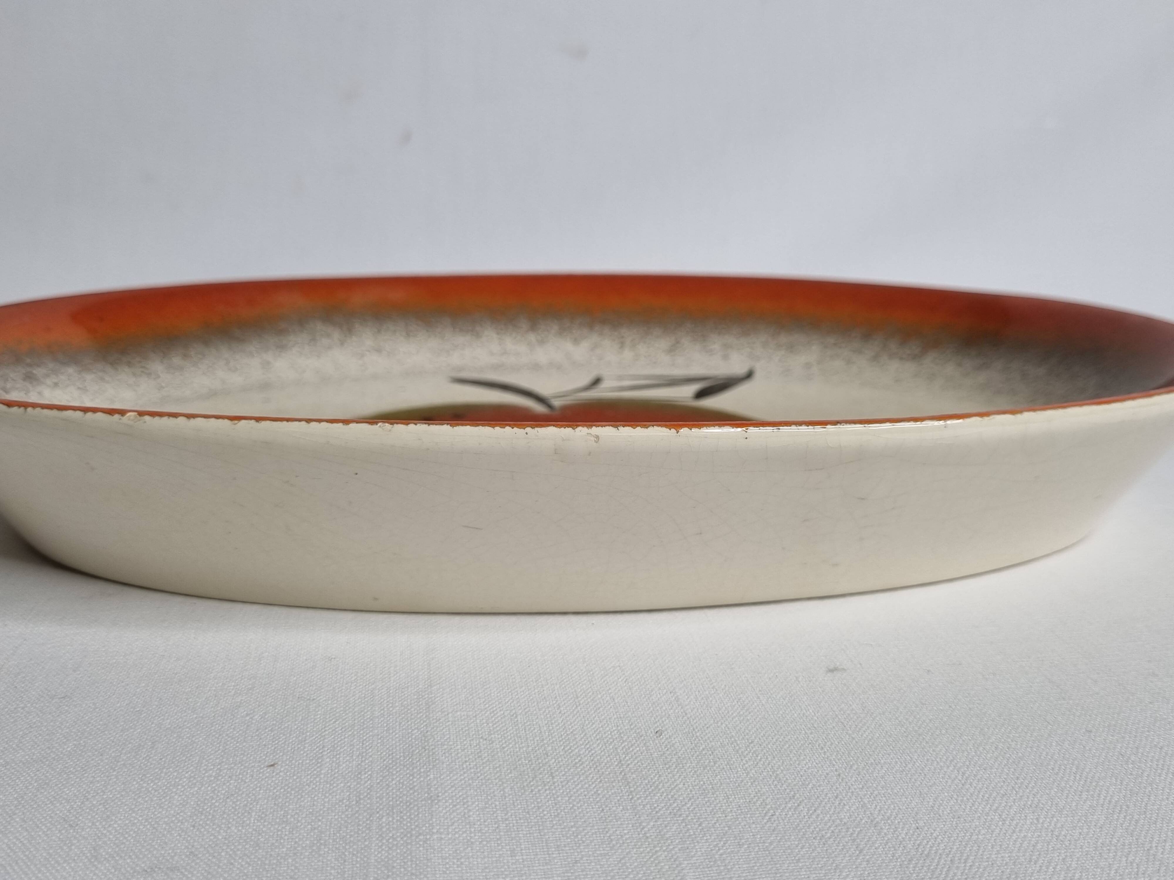 Vintage oval dish "Eva" Zell Harmersbach, Germany, 30 cm