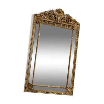 Miroir XIX à parecloses 167 x 98cm