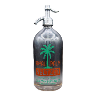 Seltzer Bottle Coca-Cola Royal Palm Indiana 1930's