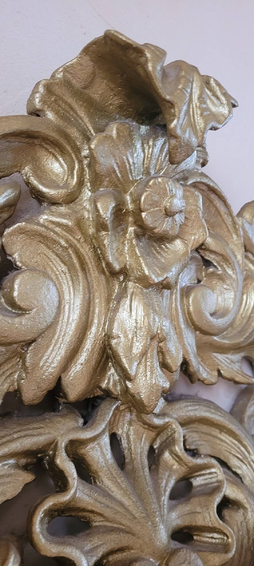 Gilded wood mirror, late 19th century