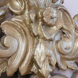 Gilded wood mirror, late 19th century