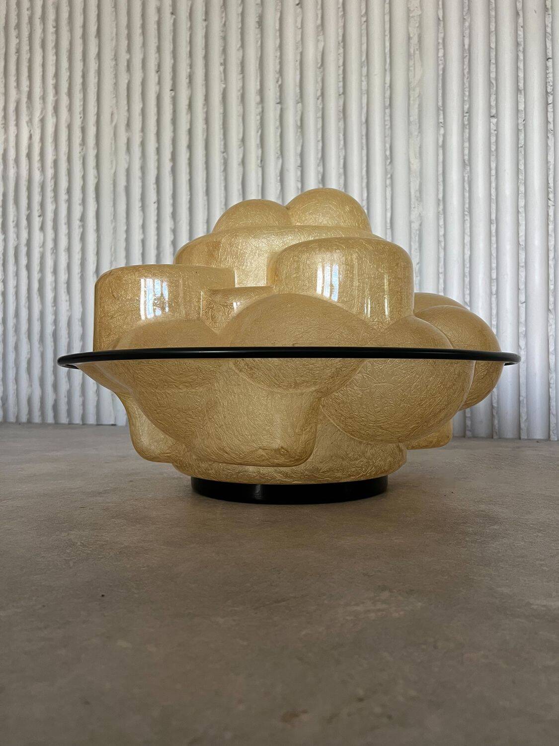 Lampe de sol/table Profiterole par Sergio Asti pour “Martinelli Luce”