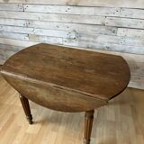 Round table with flaps