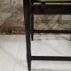Six 50's chairs - varnished wood