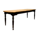 Table de drapier fin XIX en noyer