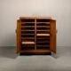 Cabinet d'archive en chêne moderniste, commode dans le style de l'École d'Amsterdam