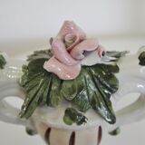 Bassano ceramic candelabra, 1970s, set of 2