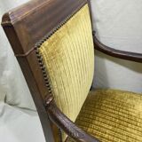 Charles X mahogany armchair