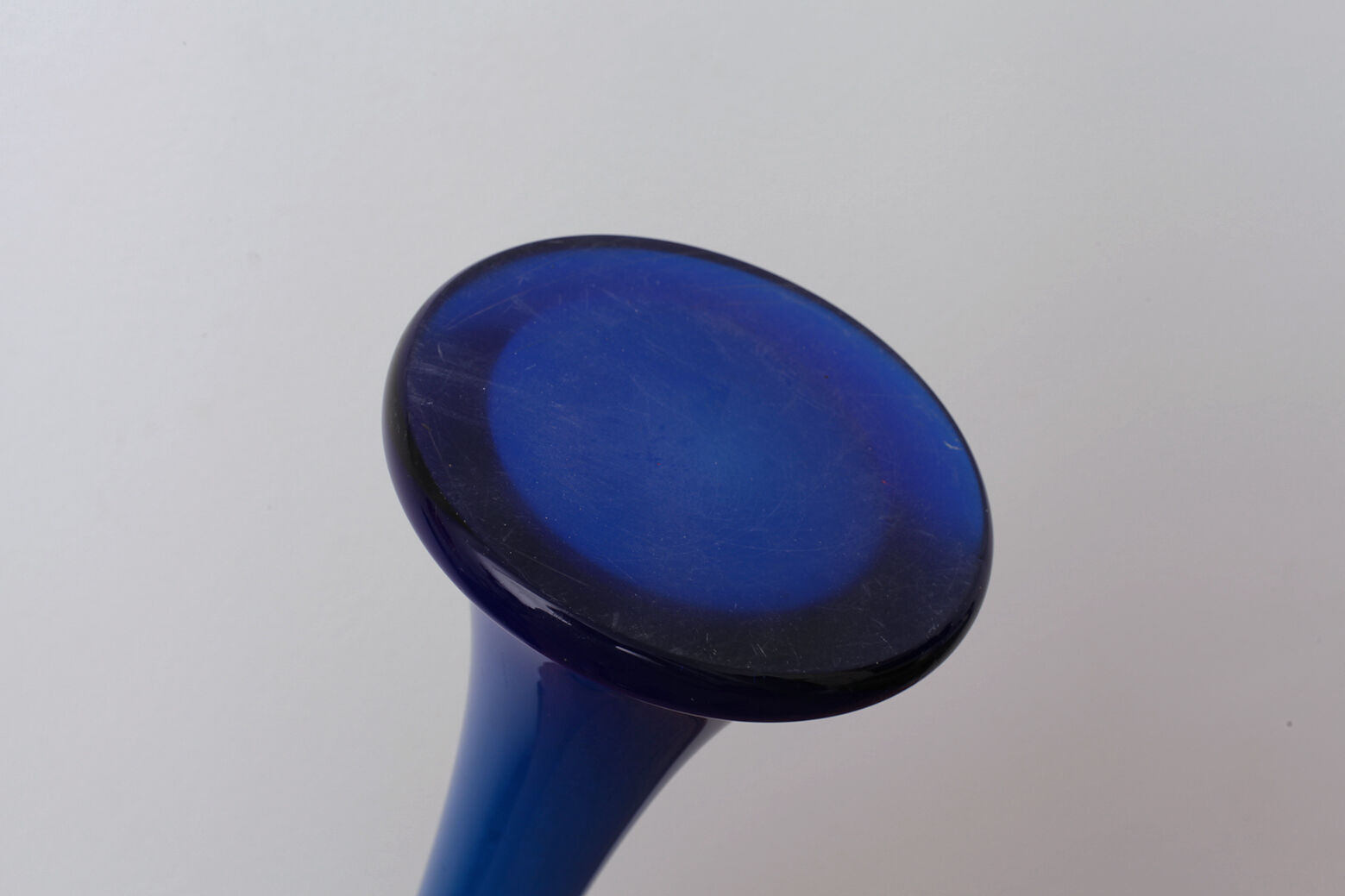 Large blue soliflore vase 70cm