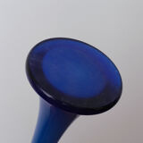 Vase soliflore bleu 70cm