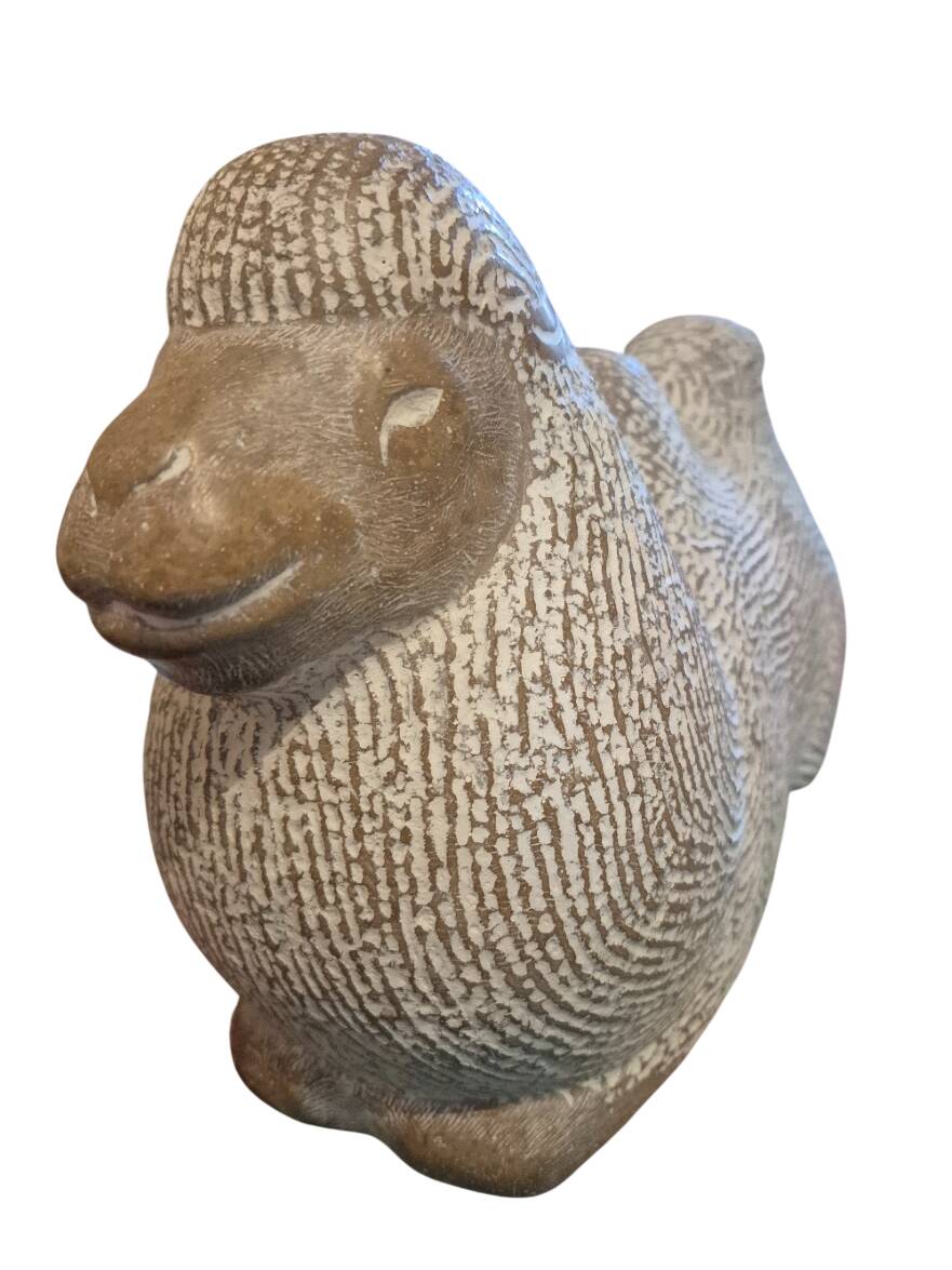 Stone sculpture of a camel by Islay Grimes